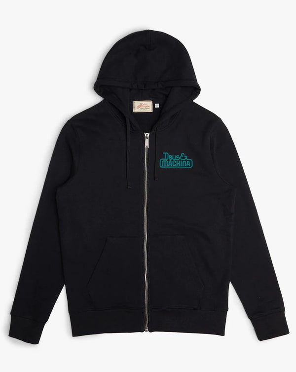 Deus Ex Machina Egg & Beans Zip Hoodie - Grua Surf Co.