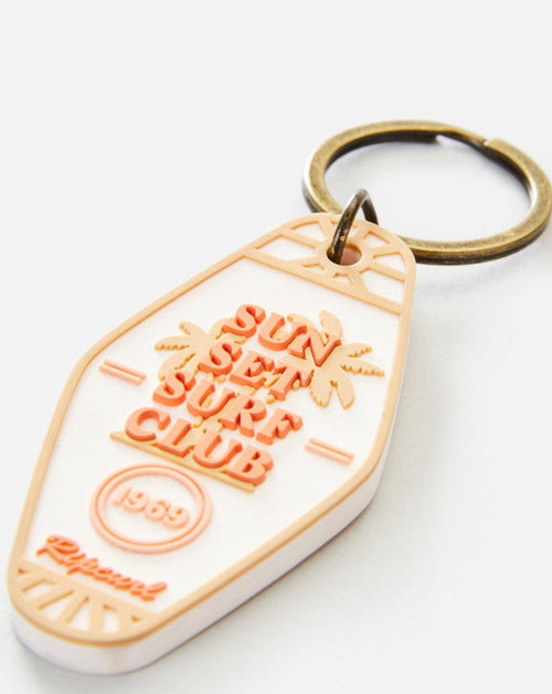 Sunset Surf Club Keyring
