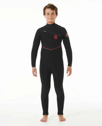 Kids F-Bomb Fusion 4/3 Chest Zip Wetsuit