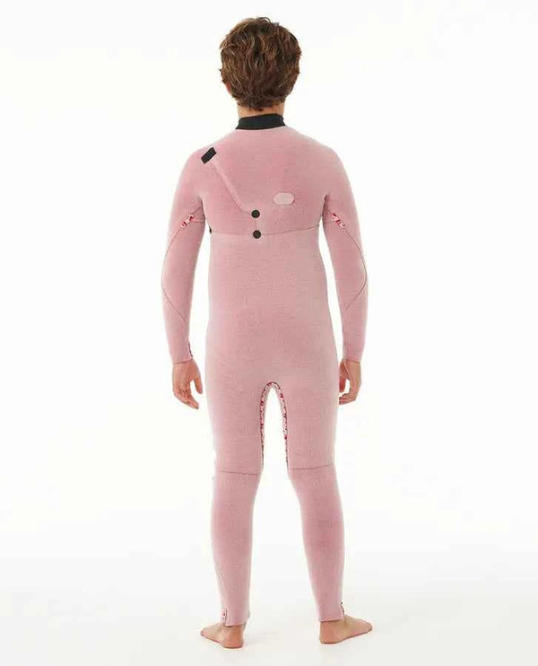 Kids F-Bomb Fusion 4/3 Chest Zip Wetsuit