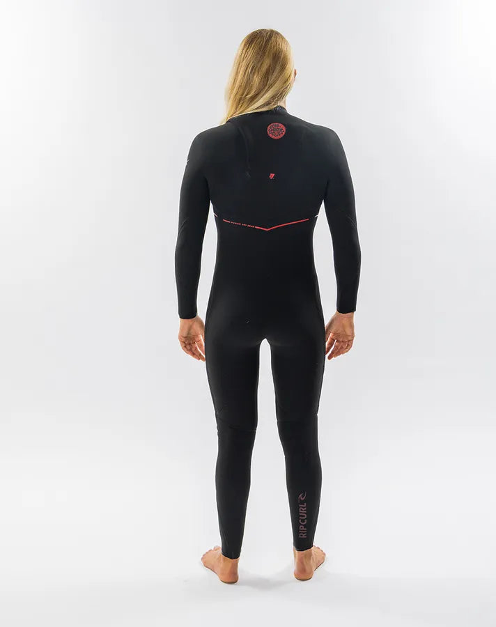 Rip Curl E7 Women's Flashbomb Fusion 4/3mm Zip Free Wetsuit - Grua Surf Co.