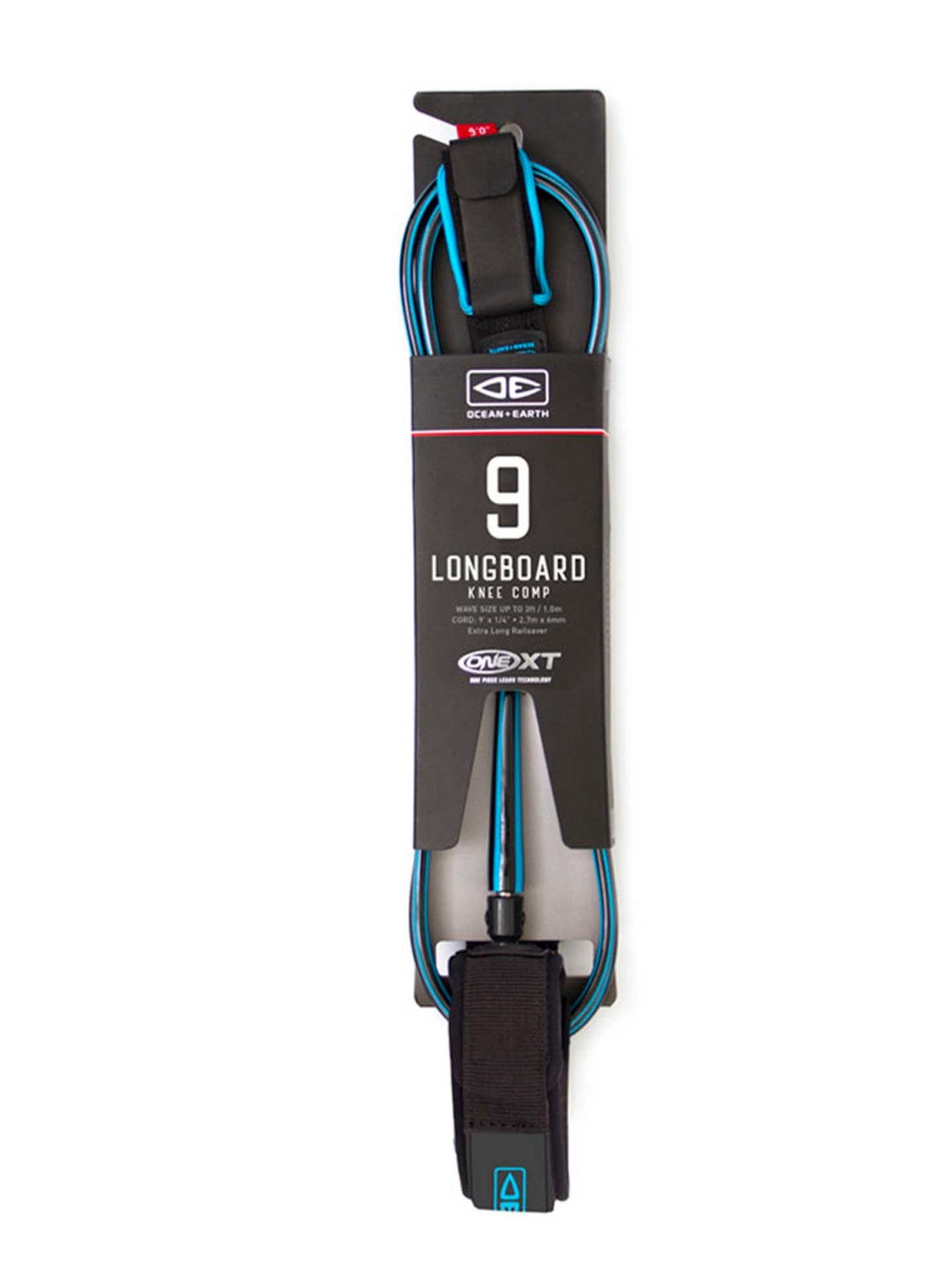 O&E Longboard Knee Comp One-XT Leash 9ft