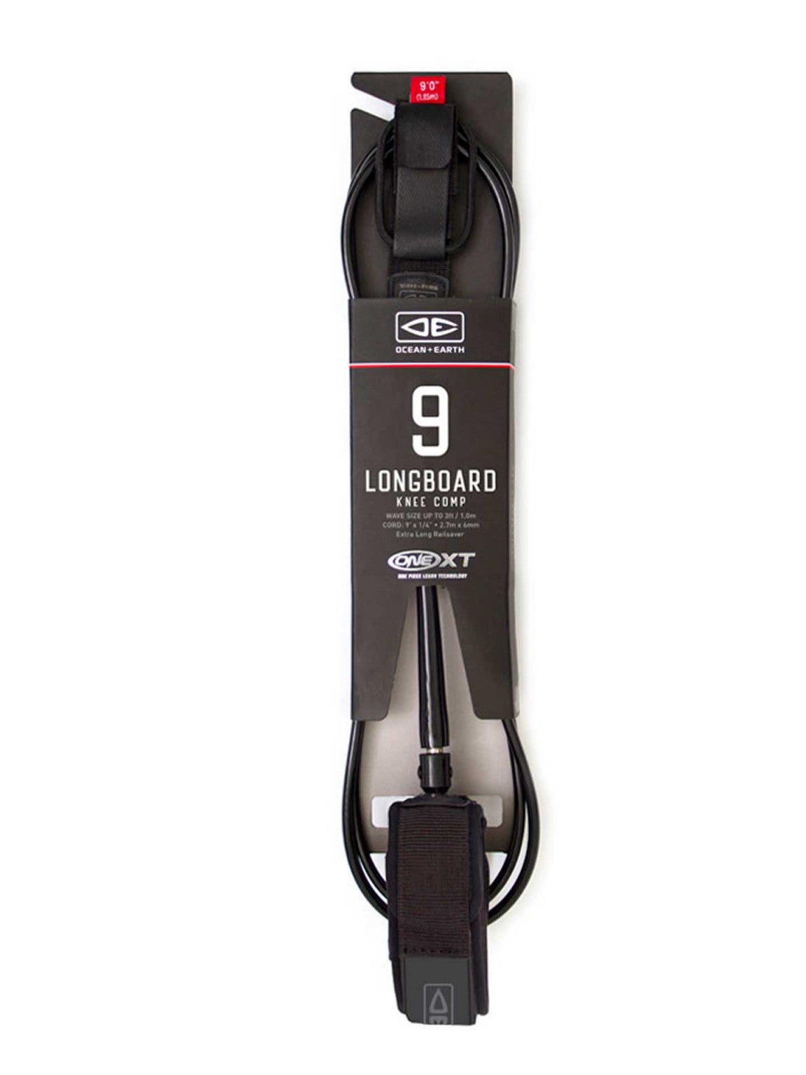 O&E Longboard Knee Comp One-XT Leash 9ft