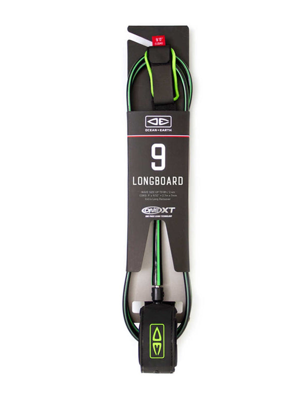 O&E Longboard One-XT Leash 9ft - Grua Surf Co.