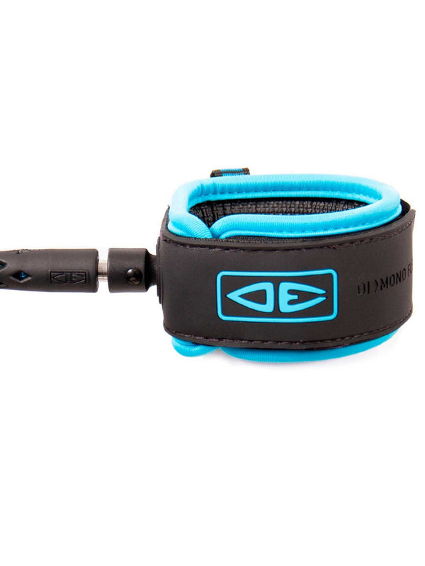 O&E Regular Moulded Leash - 8ft - Grua Surf Co.
