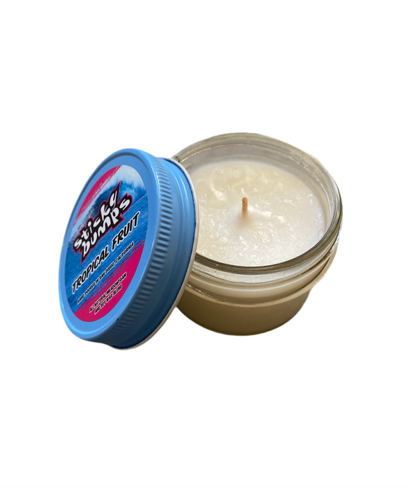 Sticky bumps surf candle