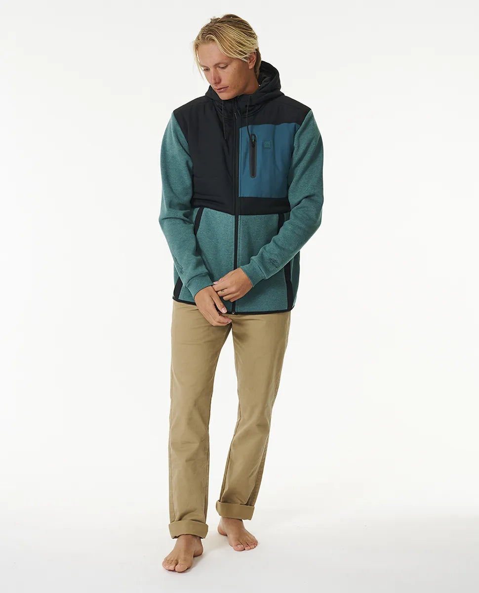 Rip Curl Anti Series Heat Seeker Zip Fleece - Grua Surf Co.