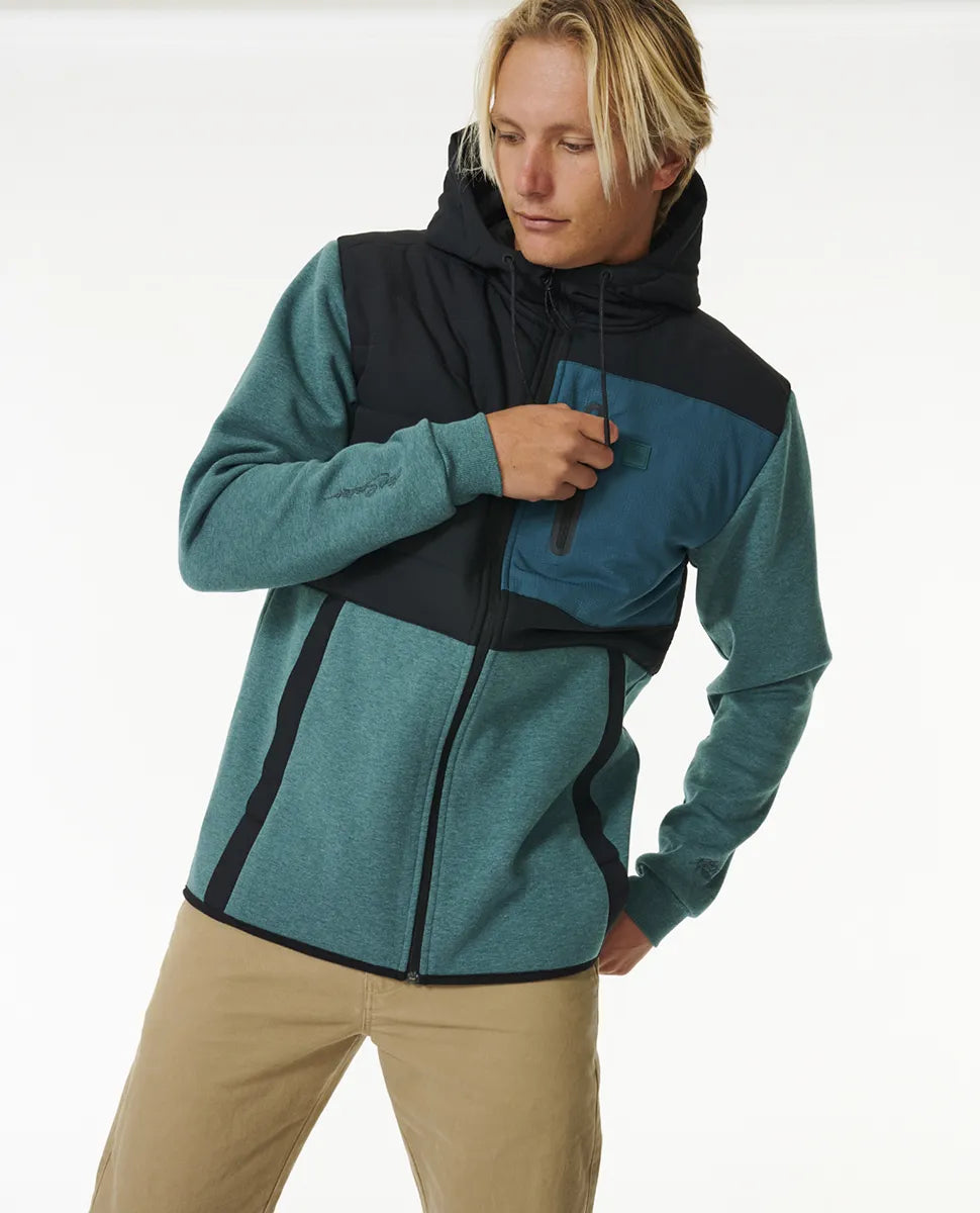 Rip Curl Anti Series Heat Seeker Zip Fleece - Grua Surf Co.
