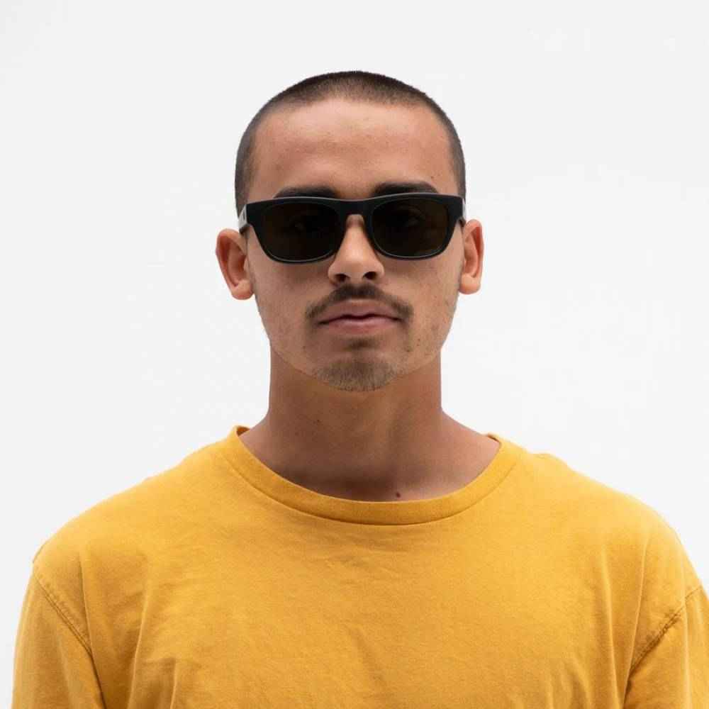 Electric Pop Matte Black Polarized - Grua Surf Co.