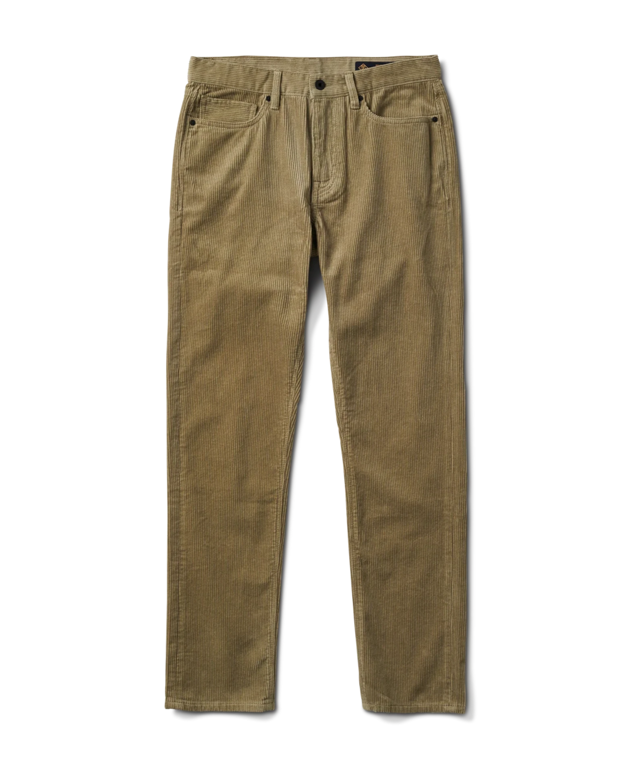 Roark Revival HWY 128 Corduroy Straight Fit Denim Jeans - Dusty Green