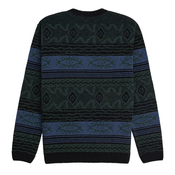 Vissla Blur Jacquard Crew Sweater - Grua Surf Co.