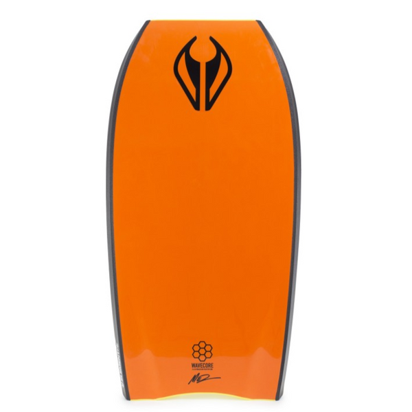 NMD Bodyboards Element PE HD Bodyboard Yellow Orange