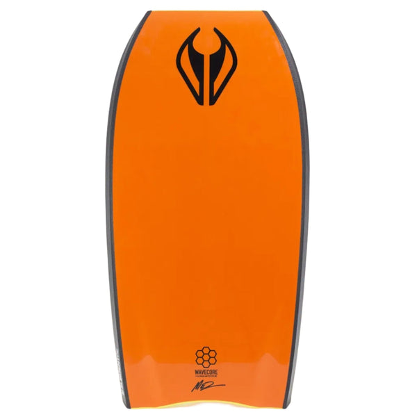 NMD Bodyboards Element PE HD yellow orange slick