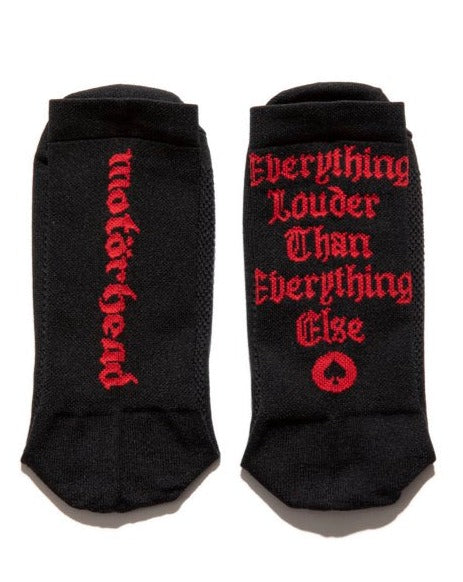 Roark Run Amok Motorhead Louder Hi Socks - Black