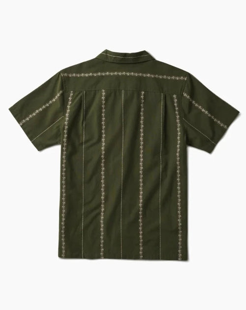Gonzo Treeline Dobby Organic Camp Collar Shirt
