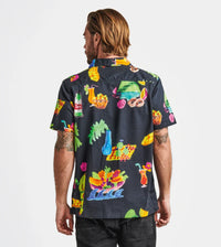 Gonzo Tahiti Treat Camp Collar Shirt - Grua Surf Co.