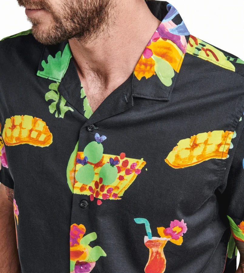 Gonzo Tahiti Treat Camp Collar Shirt - Grua Surf Co.