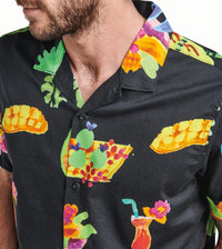 Gonzo Tahiti Treat Camp Collar Shirt - Grua Surf Co.