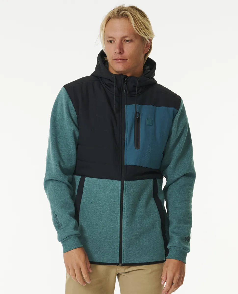 Rip Curl Anti Series Heat Seeker Zip Fleece - Grua Surf Co.