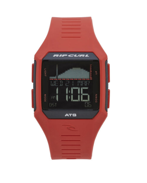 Rip Curl Rifles Midsize Tide Surf Watch Sun Rust