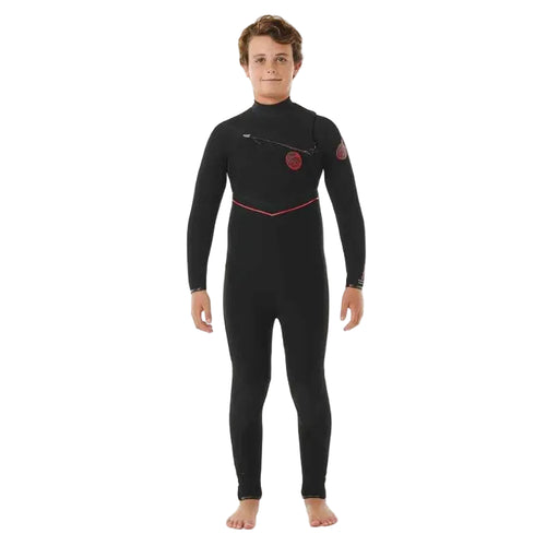 Rip Curl Surf Kids F-Bomb Fusion 4/3 Chest Zip Wetsuit