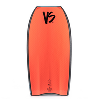 Versus Bodyboard Prizm Kinetic X4 TP AquaCoral Red back
