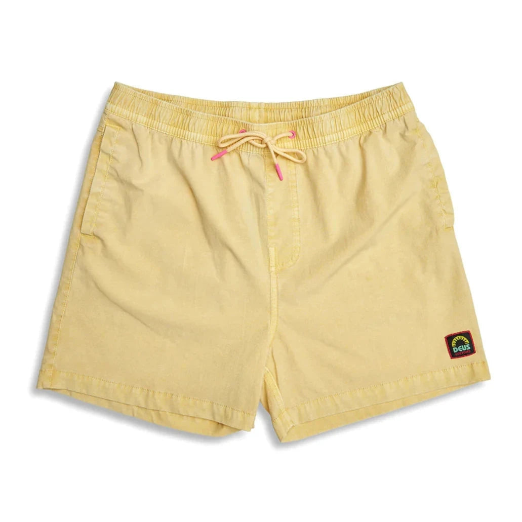 Deus Ex Machina Sandbar Acid Short Mimosa Gold