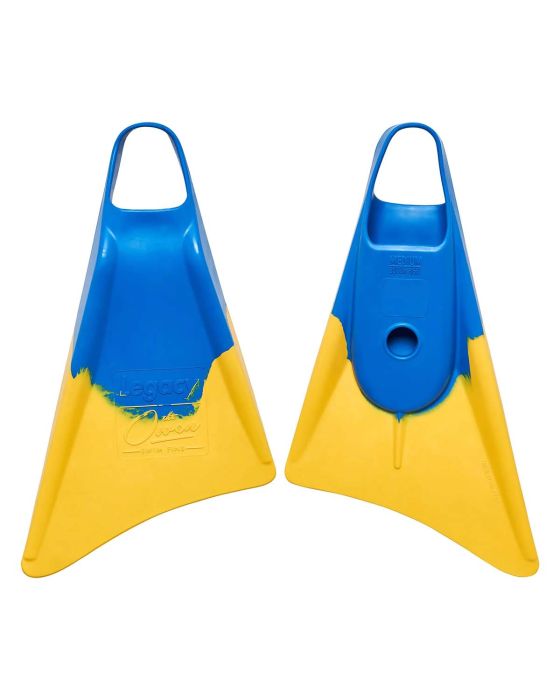 Legacy The Owen Fins - Blue/Yellow - Grua Surf Co.