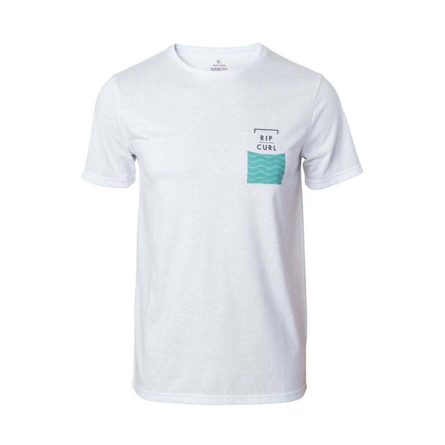 Rip Curl Geo Vapor Cool Tee White