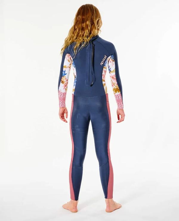 Rip Curl Junior Girl Dawn Patrol 4/3 Back Zip - Grua Surf Co.