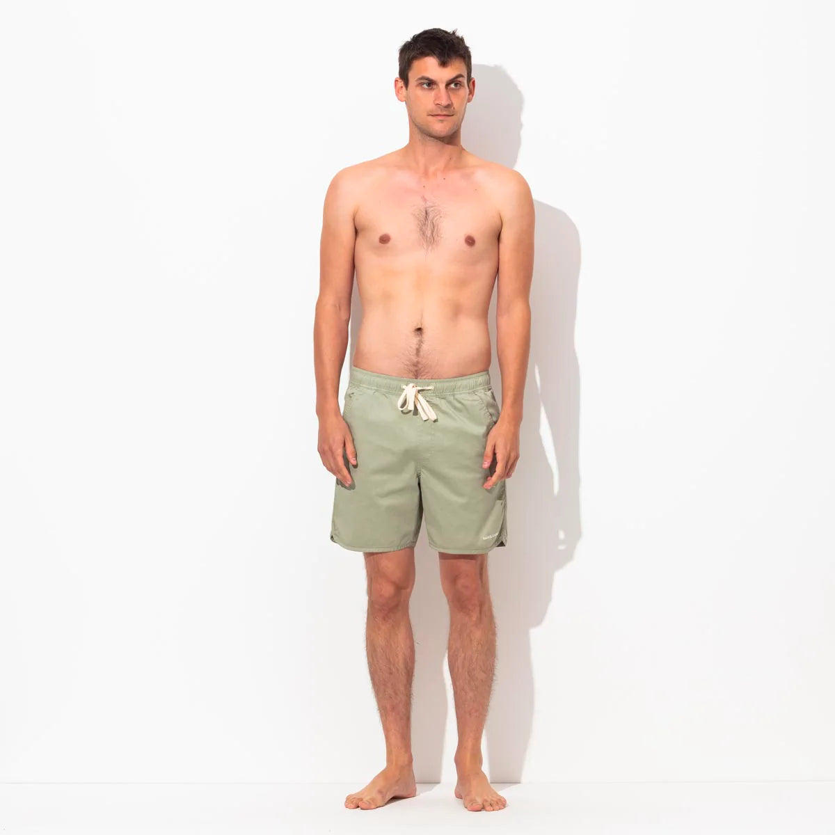 Label Elastic Boardshort