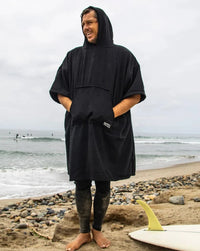 Captain Fin Changing Robe - Poncho Surf Hooded Towel 