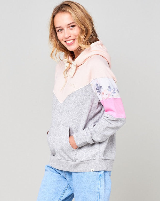 Rip Curl Women Zenika Colorblock Hoodie Fleece