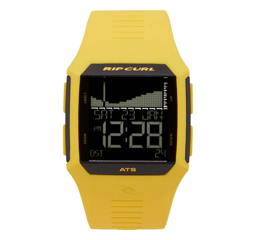 Rip Curl Rifles Tide Watch Marine Yellow