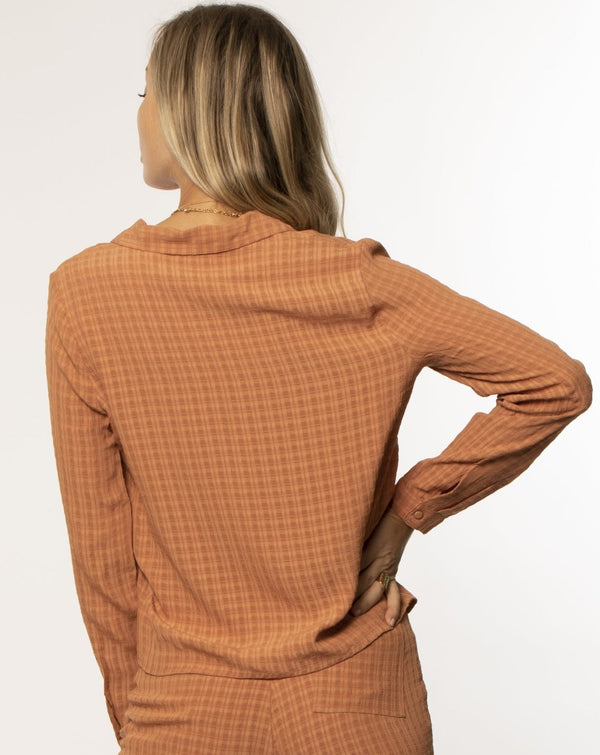 Amuse Society Carson Woven Blouse - Grua Surf Co.