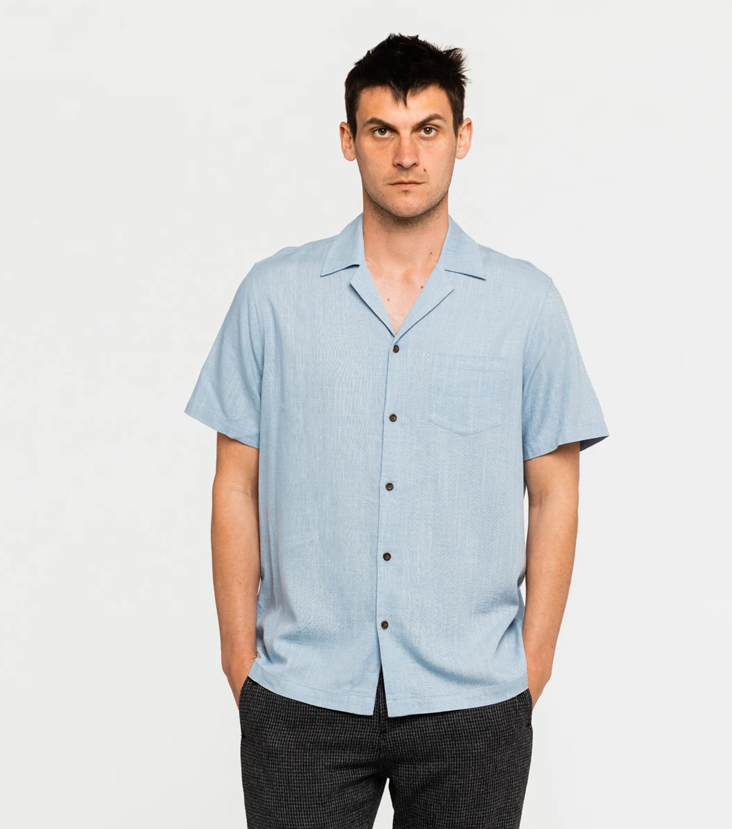 Banks Journal Brighton Woven Shirt-shop-portugal