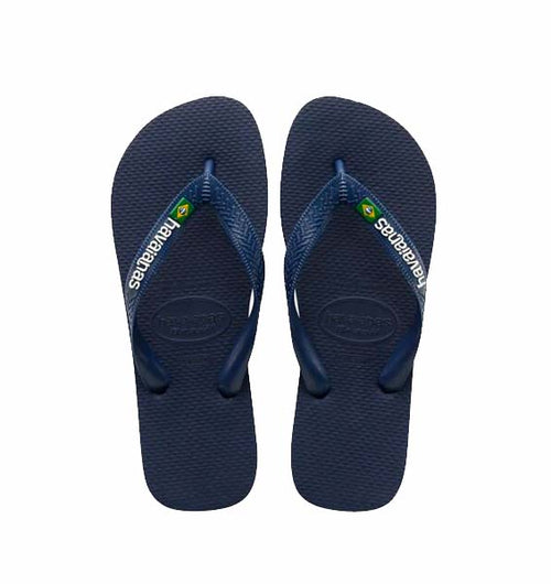 Havaianas Brasil Logo Blue