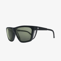 Electric Road Glacier Matte Black Polarized Pro - Grua Surf Co.