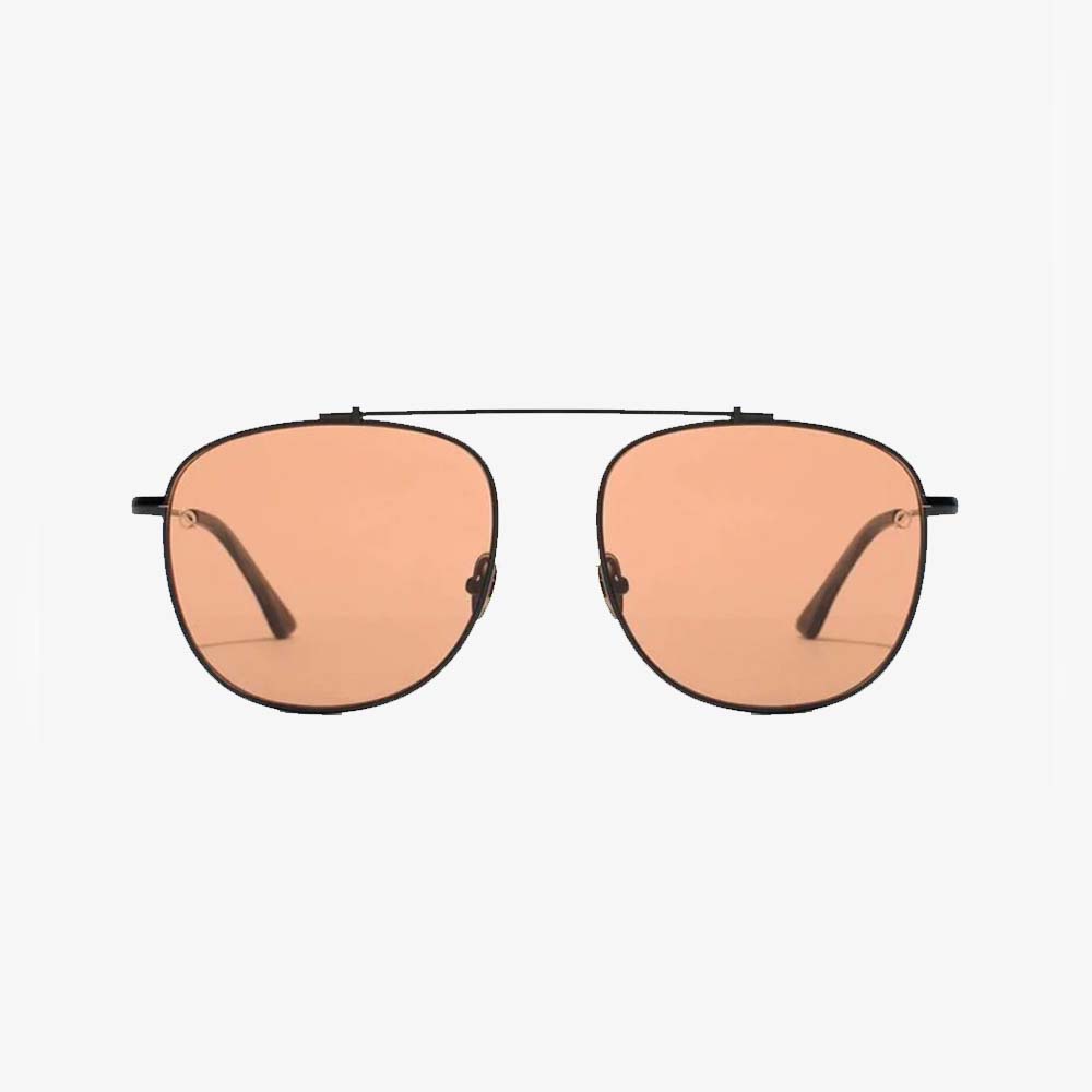 Epokhe Sunglasses Notomy Black Matte and Amber