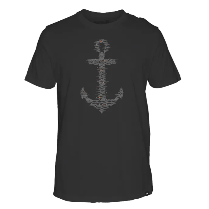 Hurley Anchors Awave Tee - Grua Surf Co.