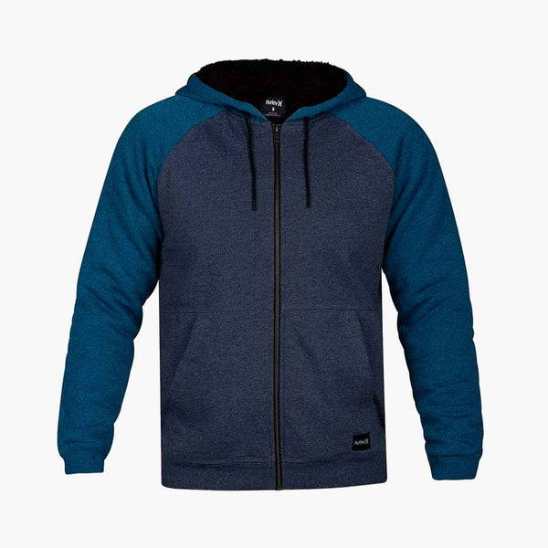 Hurley Cronie Sherpa Zipped Hoodie - Grua Surf Co.