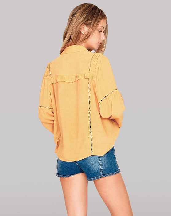 Amuse Society Landslide Woven Top - Grua Surf Co.