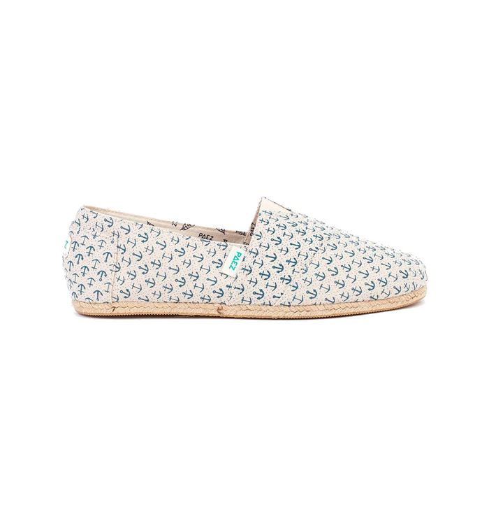 Paez ORIGINAL RAW PRINTED LINEN BLUE