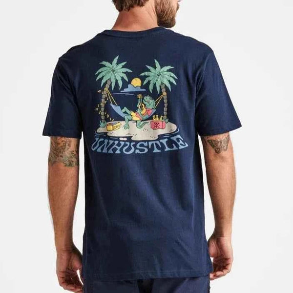 Roark Revival Unhustle Organic Tee - Grua Surf Co.