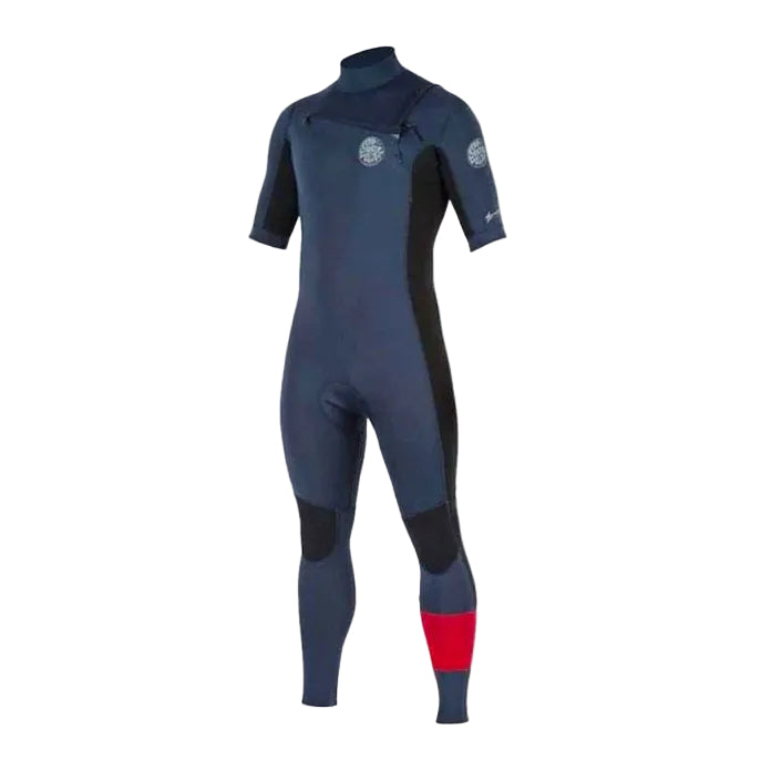 Rip Curl Aggrolite Short Sleeve 2/2 Chest Zip Surf Wetsuit