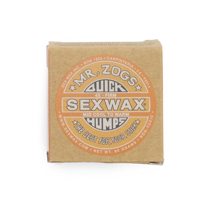 Sex Wax Quick Humps Orange 4X Firm Surf Wax