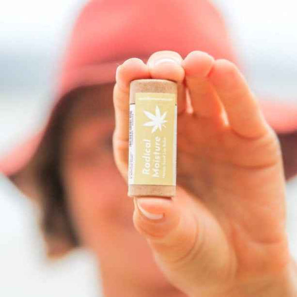 Suntribe Natural Hemp Lip Balm Radical Moisture - Grua Surf Co.