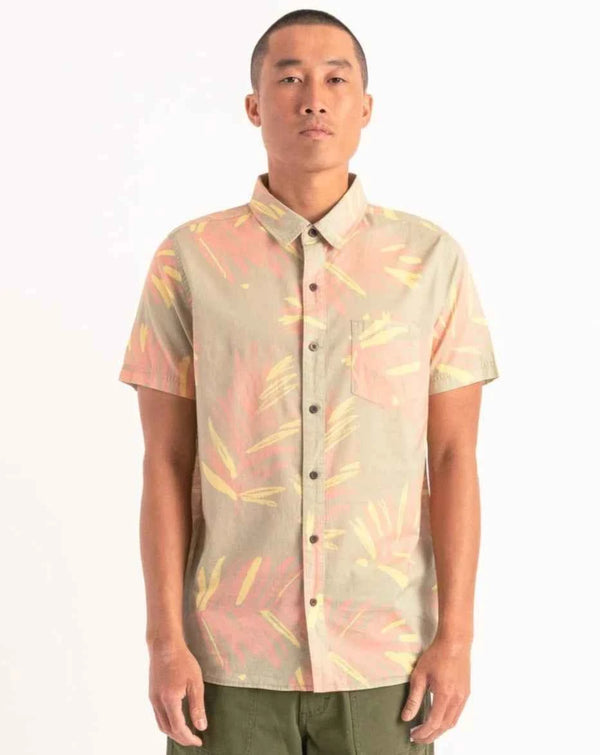 Seasons S/S Woven Shirt - Grua Surf Co.