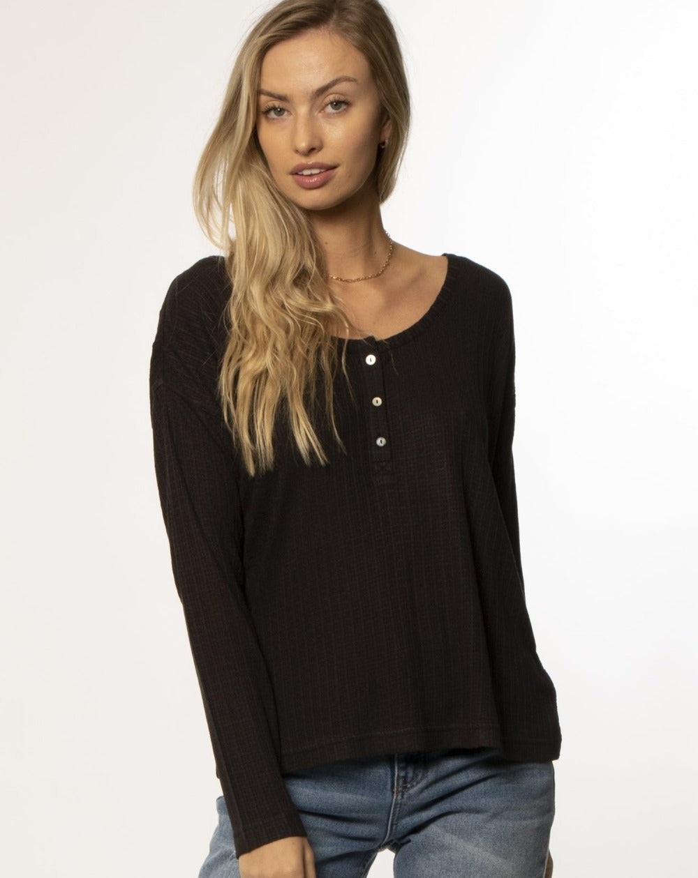 Amuse Society Sadie Knit Top - Grua Surf Co.