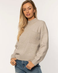 Amuse Society Dax Knit Sweater - Grua Surf Co.